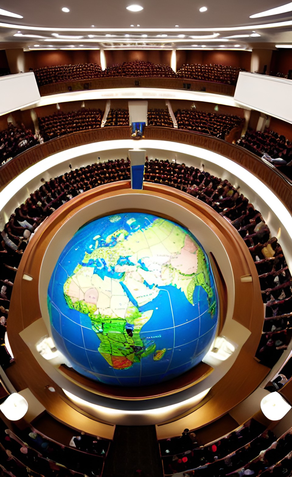 A table set with various culinary delights, representing the hospitality and inclusivity of the conference
